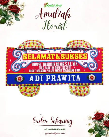 Papan Bunga Ucapan Selamat Pasusukan